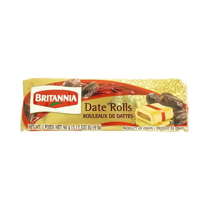 Brit Date Rolls 90G