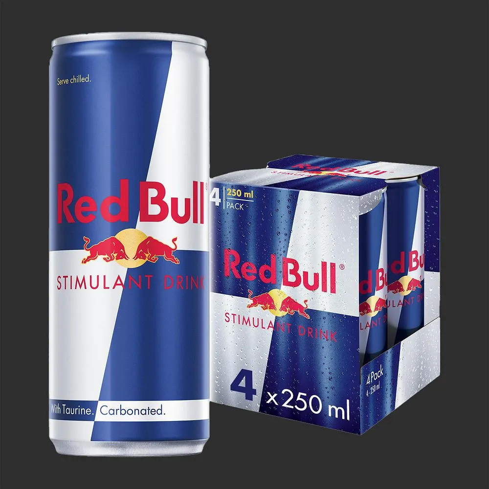 Red Bull 4 Packs 250ML