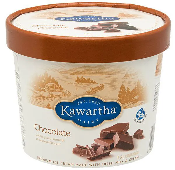 Kawartha Chocolate Ice Cream 1.5L