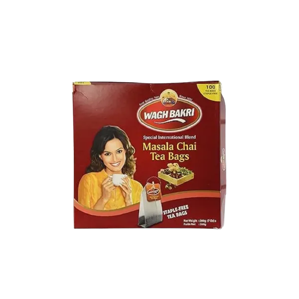 Wagh Bakri Masala Chai 100 Tea Bags 200g