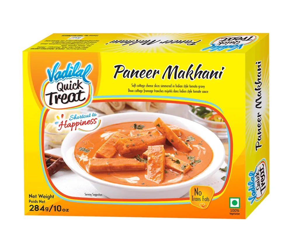 Vadilal Frozen Paneer Makhani 284g