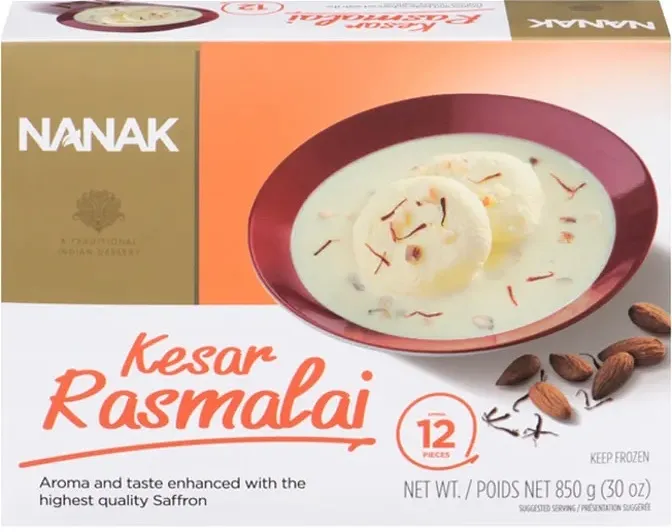 NANAK KESAR RASMALAI 850GM