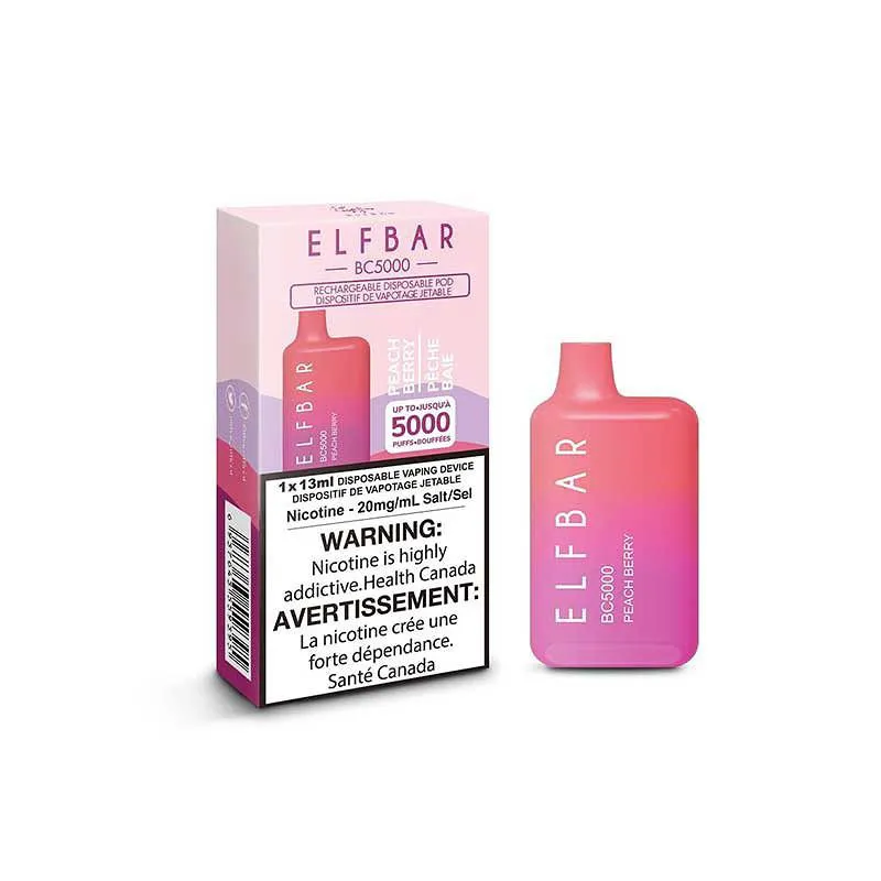 ELFBAR 5000 PEACH BERRY