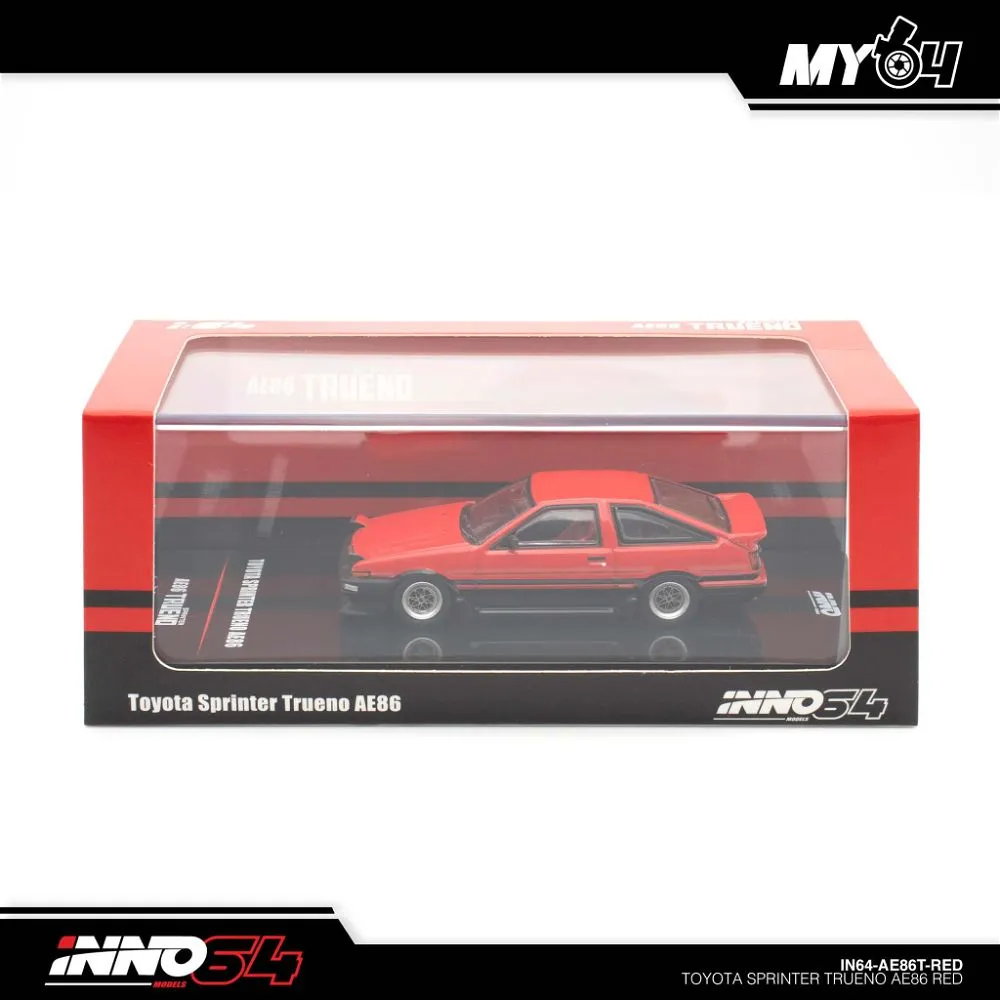 INNO64 | TOYOTA AE86 SPRINTER TRUENO RED