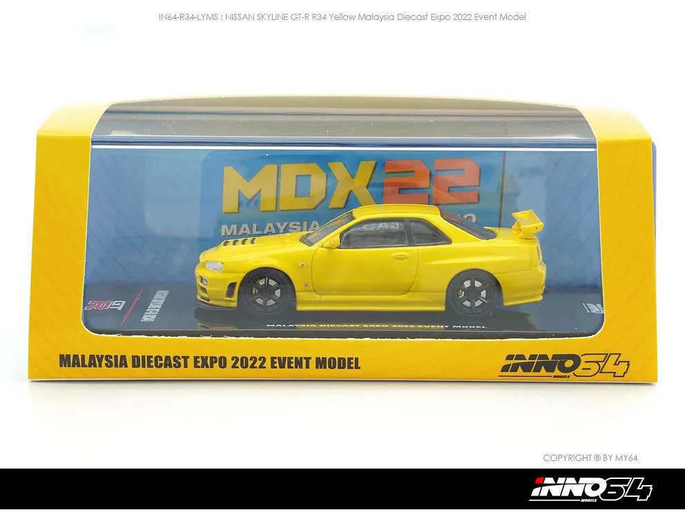 INNO64 | NISSAN SKYLINE GT-R R34 | MDX 2022