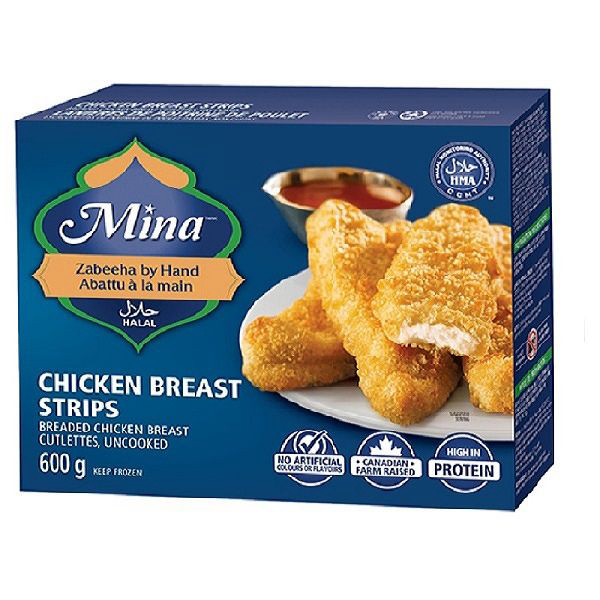 Mina Chicken Breast Strips 600g