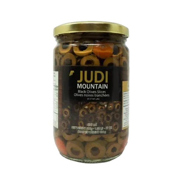 Black Olives Slices Judi (600g x 12)