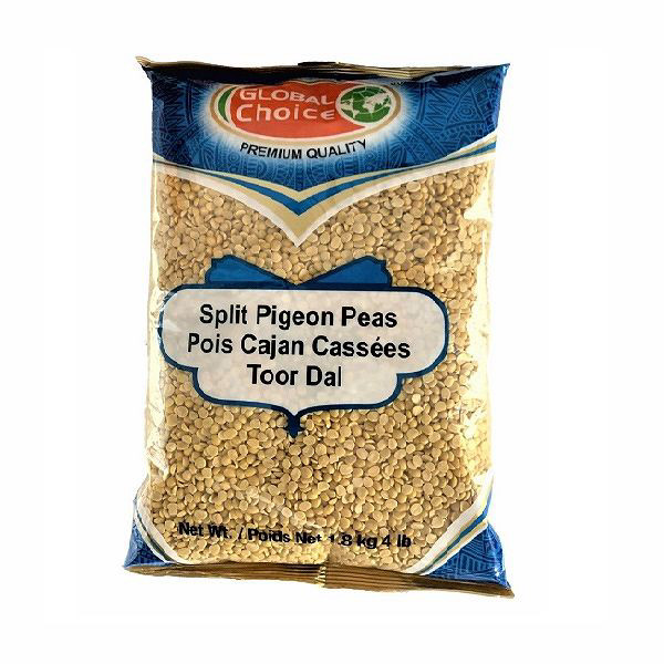 Global Choice Split Pigeon Peas 4Lb