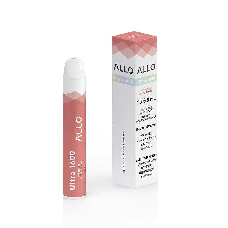 ALLO ULTRA 1600 LYCHEE ICE