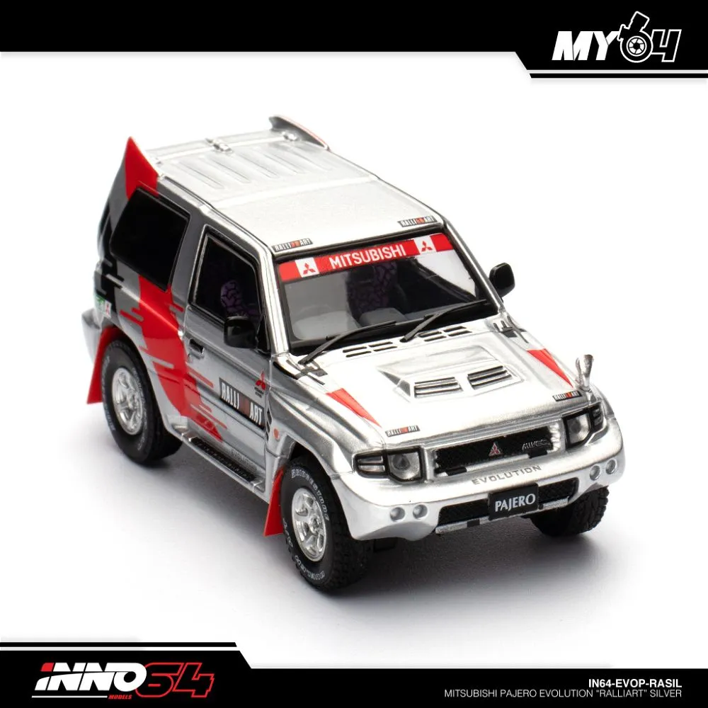 INNO64 | MITSUBISHI PAJERO EVOLUTION | RALLIART SILVER