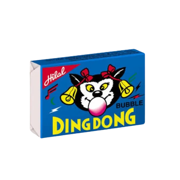 Hilal Ding Dong Bubble Gum 36s 500g