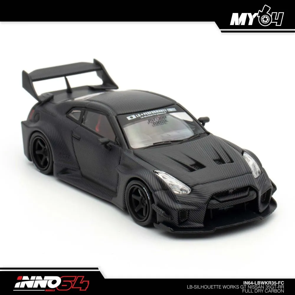 INNO64 | NISSAN GT-R R35 LB-SILHOUETTE WORKS 35GT-RR | FULL DRY CARBON