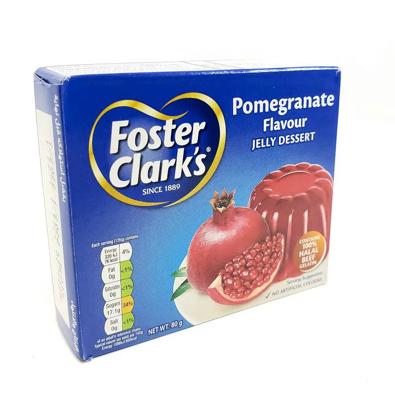 Foster Clarks Pomegranate Jelly 85g.