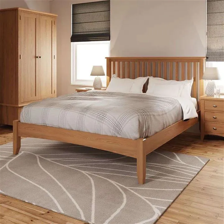 Norpa Oak King Size Bed