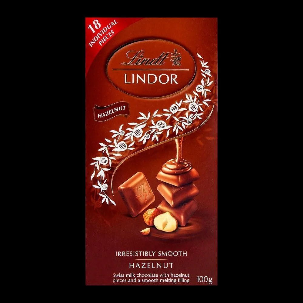 Lindt Lindor Hazelnut 100G