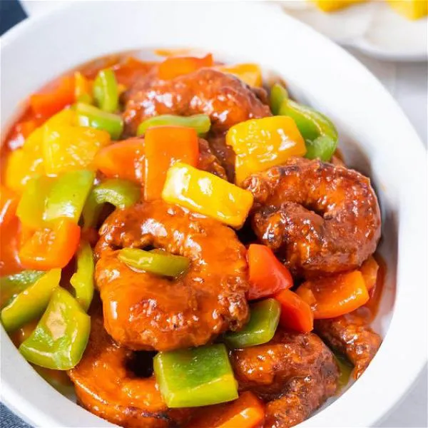 Sweet & Sour Shrimp Balls