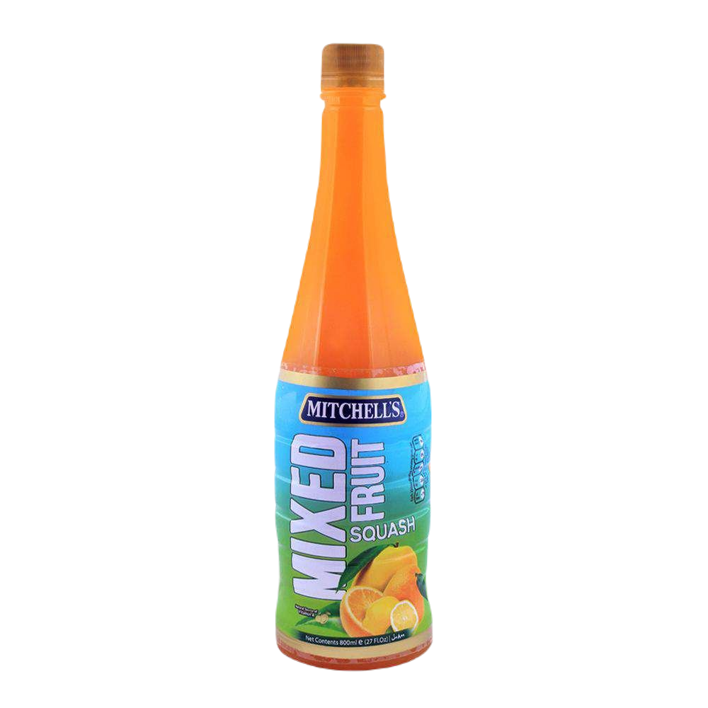 Mitchells Squash. Mixed Fruit 800 Ml