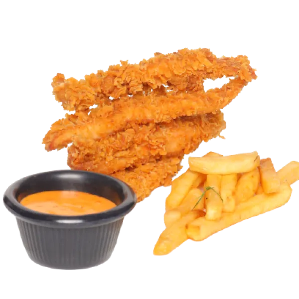 Fried Chicken Strips (6 Pcs)