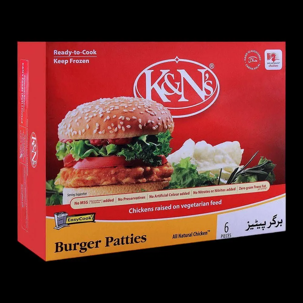 K&N Burger Patties 400Gm