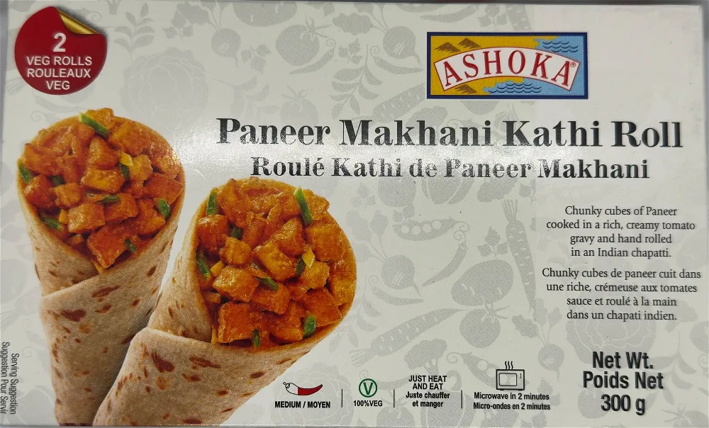 ASHOKA PANEER MAKHANI KATHI ROLL 300G