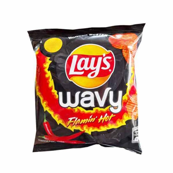 Lays Chips Wavy Flamin Hot 26 Gm