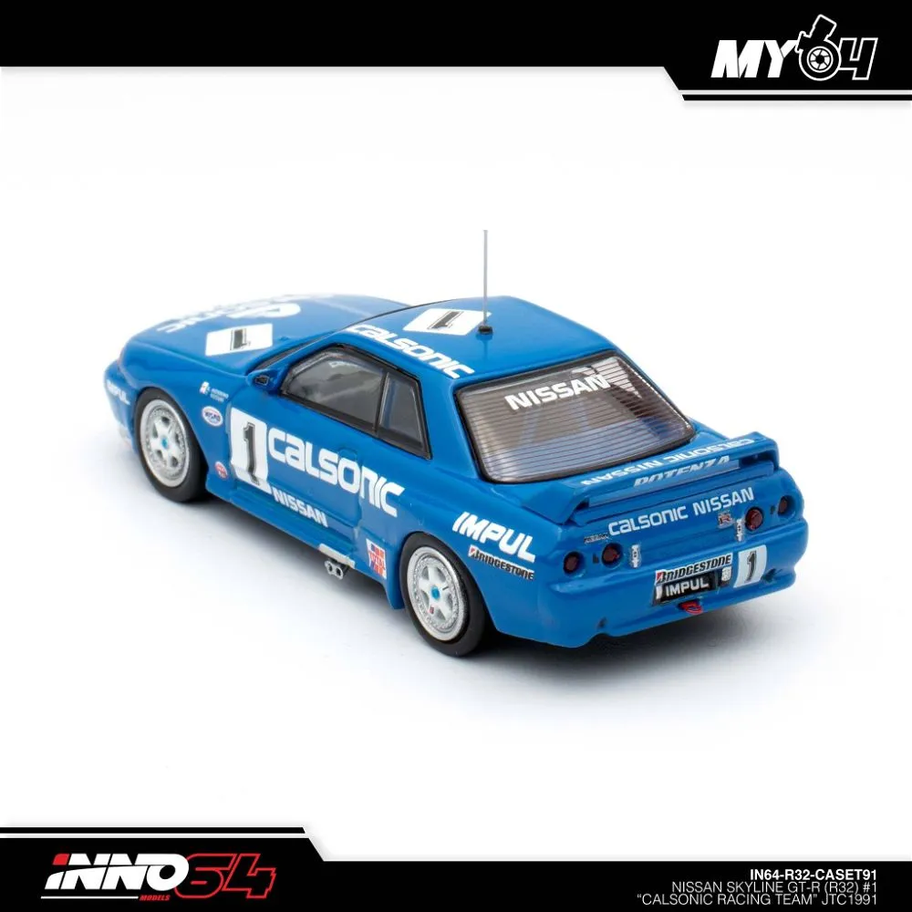 INNO64 | NISSAN SKYLINE GT-R R32 CALSONIC 1991 JTCC