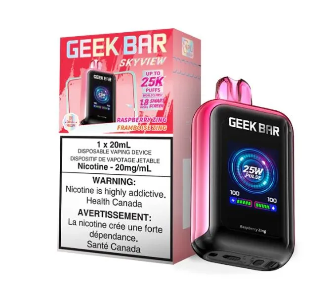 GEEK BAR 25000  RASPBERRY ZING