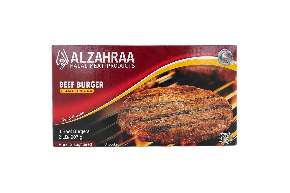 Al Zahraa Beef Burger 907g