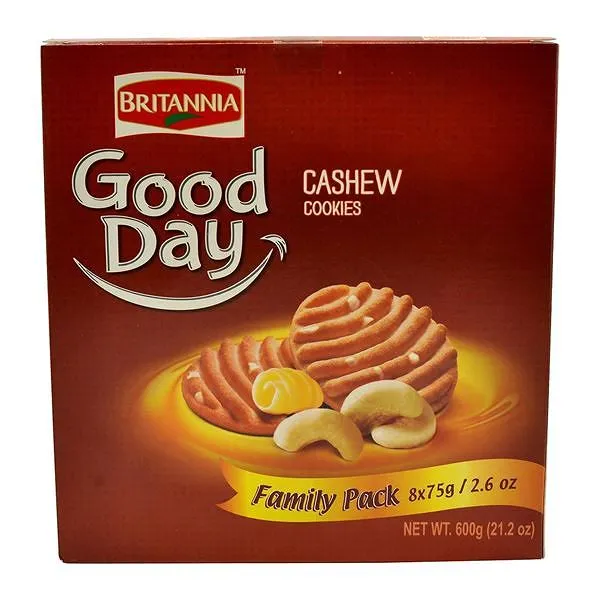 BRITANNIA GOOD DAY CASHEW 8*75GM