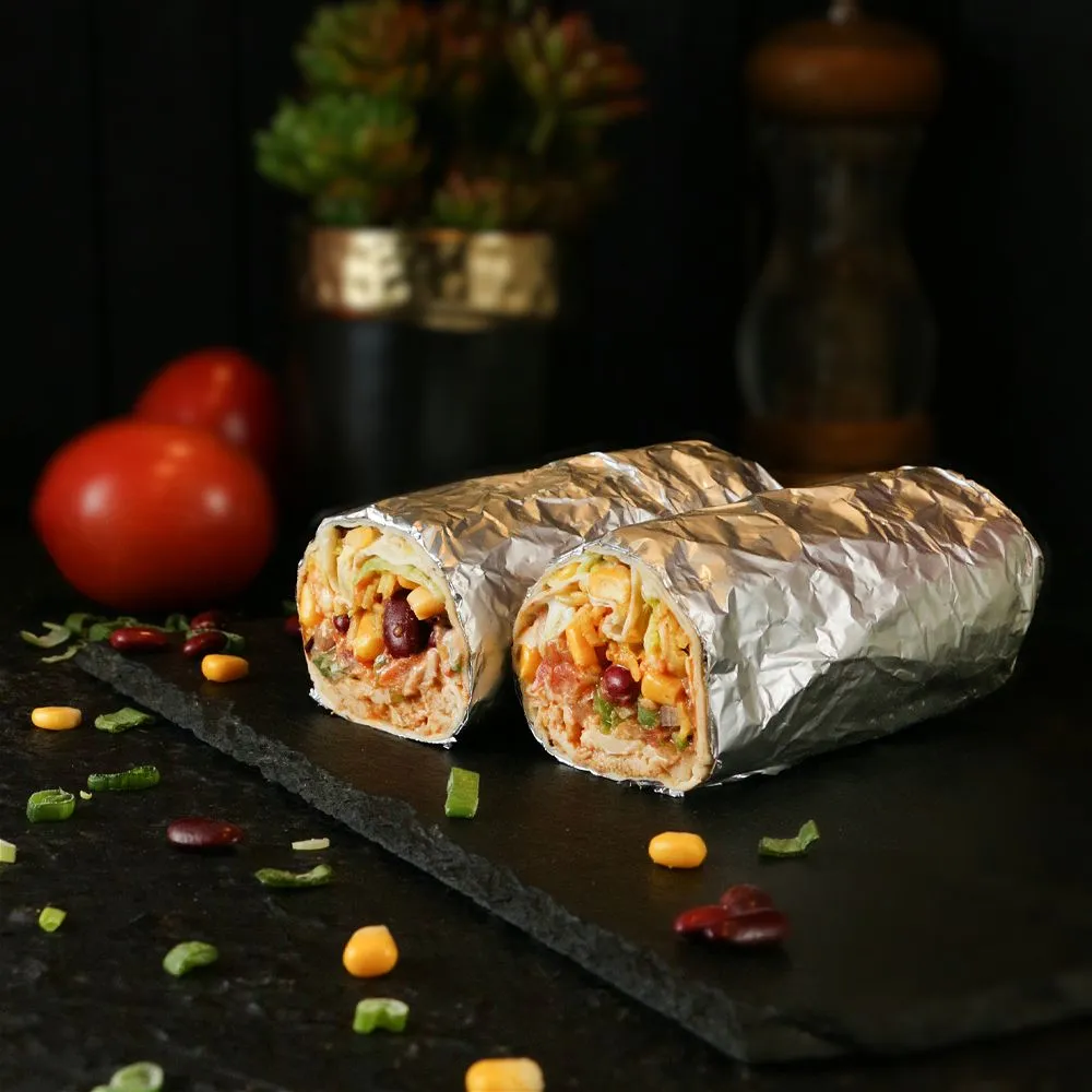 Pulled Chicken Burrito