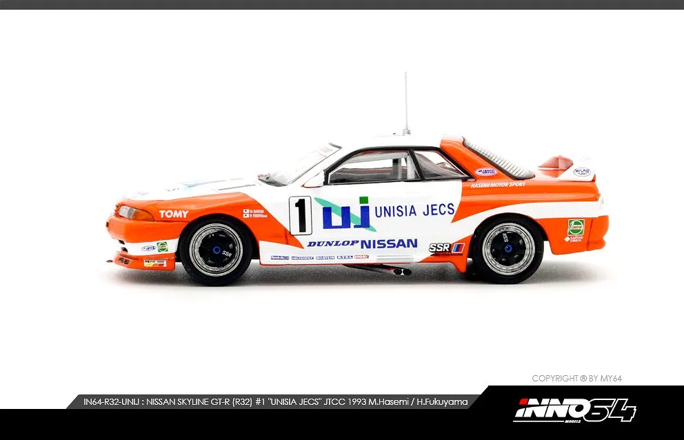 INNO64 | NISSAN SKYLINE GT-R R32 | UNISIA JECS JTCC 1993