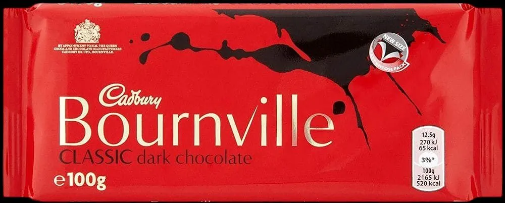 Cadbury  Bournville 100G