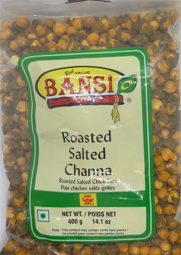 BANSI ROASTED SALTED CHANA 400GM