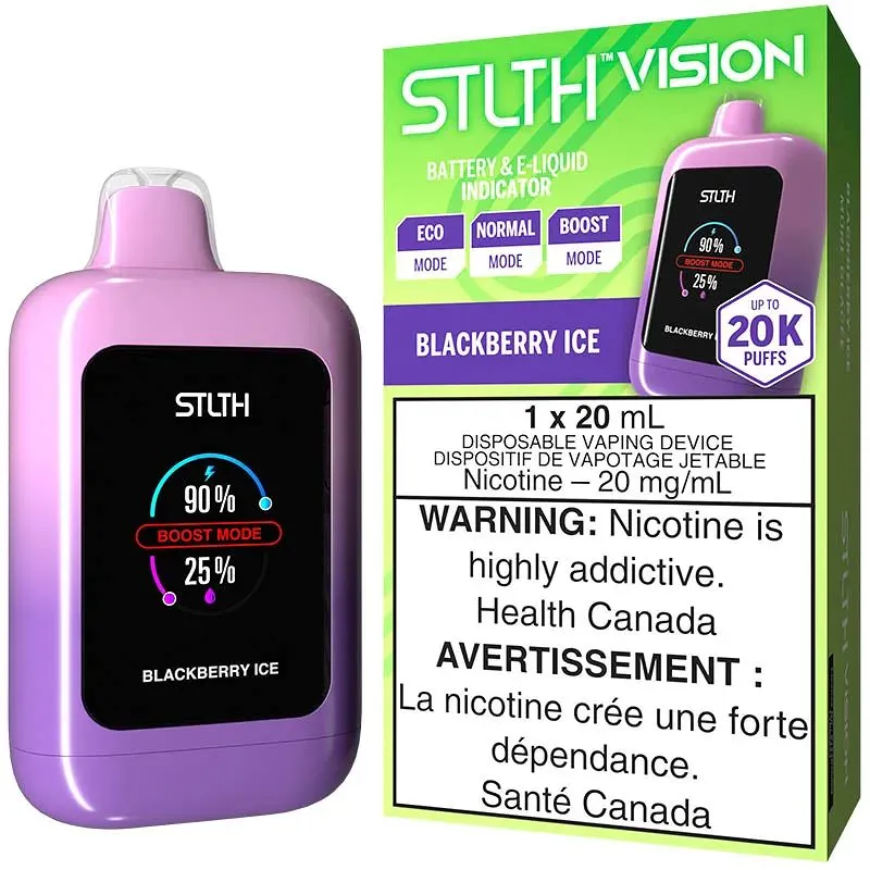 STLTH VISION 20000 BLACKBERRY ICE