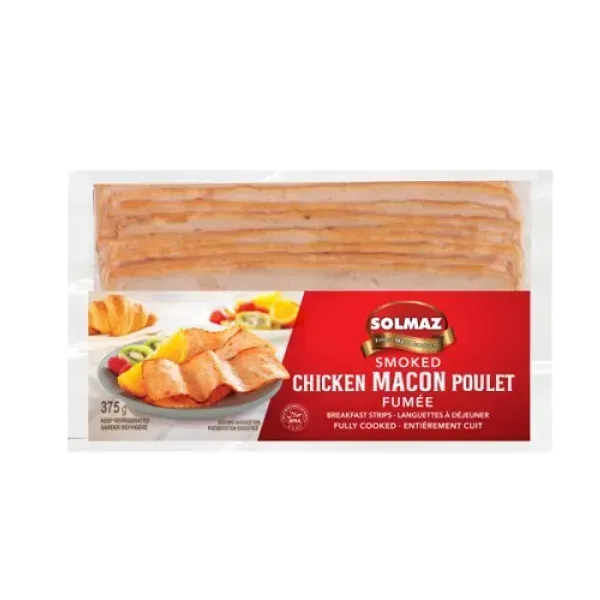 Chicken Macon Smoked & Sliced Solmaz (375g x 10)