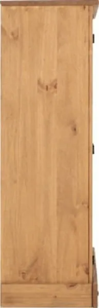 4 Door Wardrobe Distressed Waxed Pine