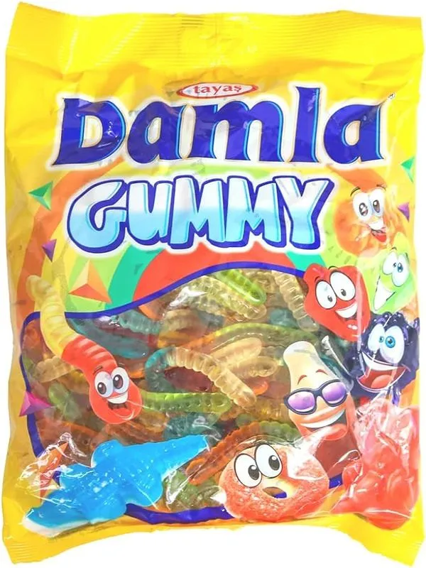 Damla Gummy Worms 1Kg