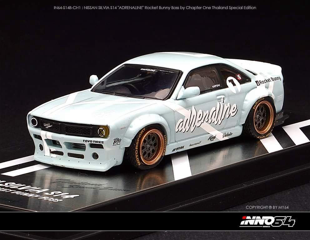 INNO64 | NISSAN SILVIA S14 'ADRENALINE'