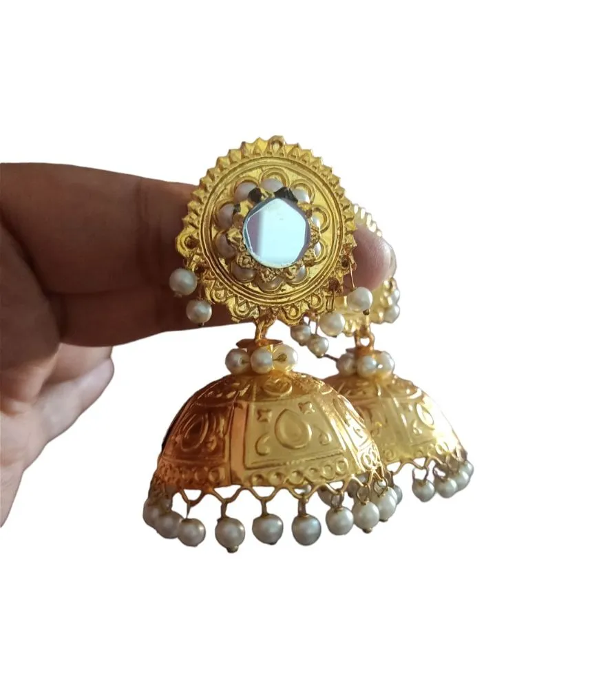 Saraiki Jhumki Golden