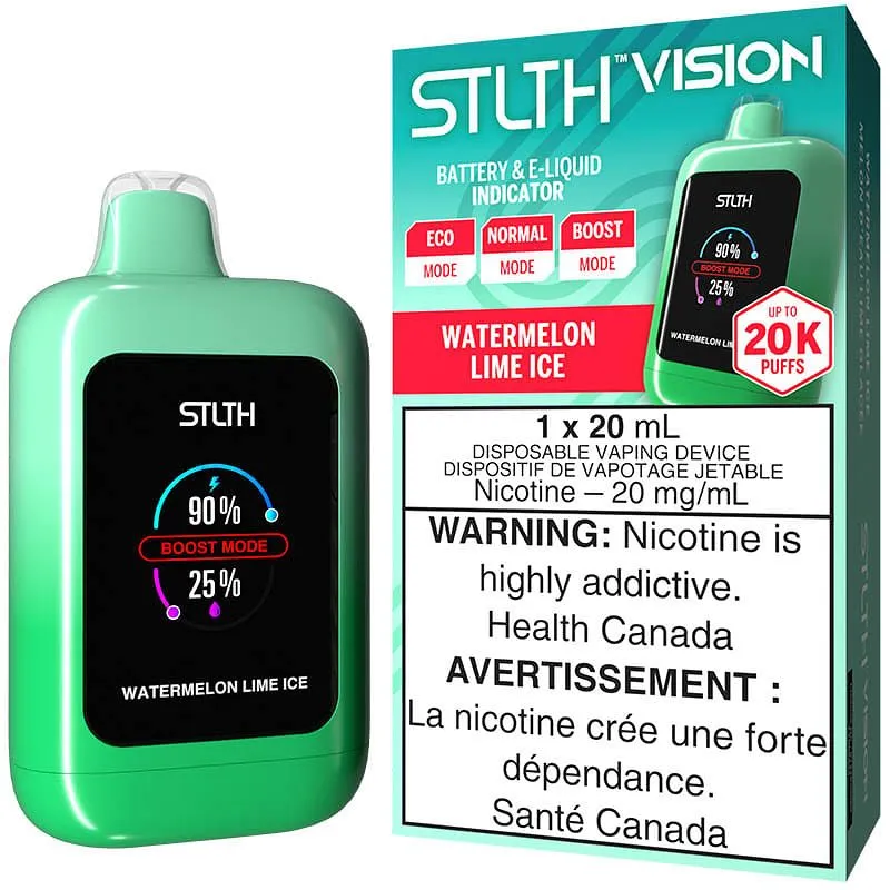 STLTH VISION 20000 WATERMELON LIME ICE