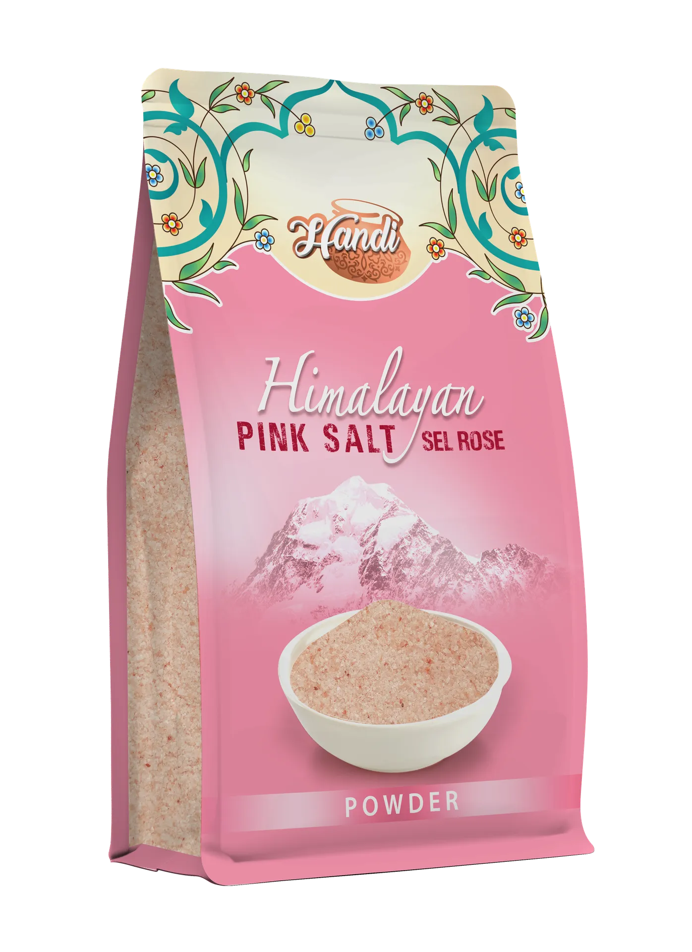 HANDI PINK SALT POWDER IN POUCH 1KG