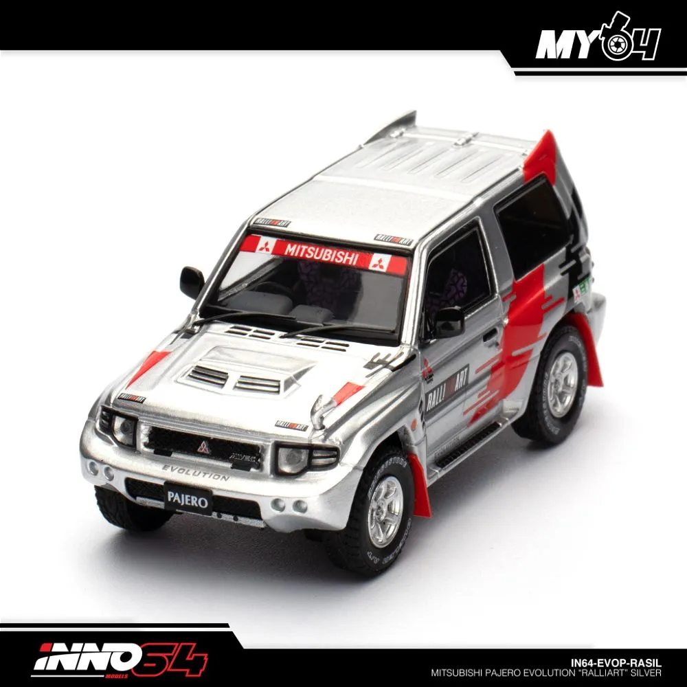 INNO64 | MITSUBISHI PAJERO EVOLUTION | RALLIART SILVER