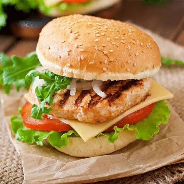 Chicken Deluxe Burger