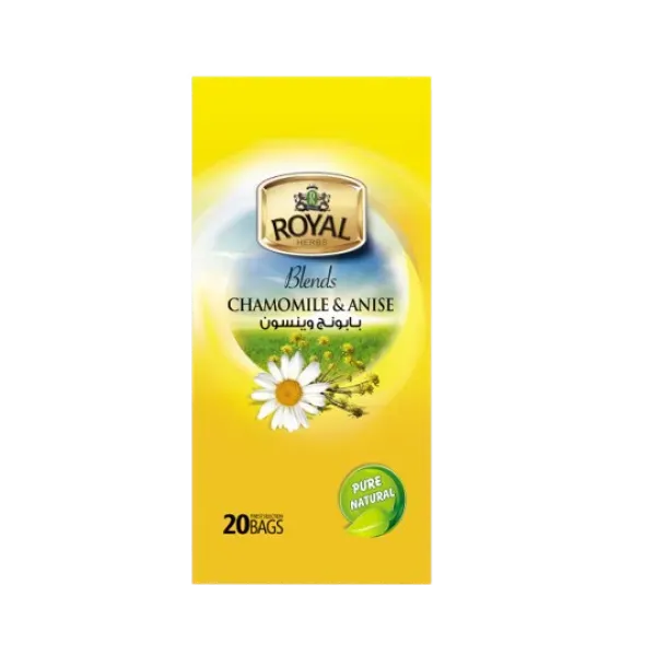 Chamomile & Anise Enveloped Royal (20 x 2g x 12)