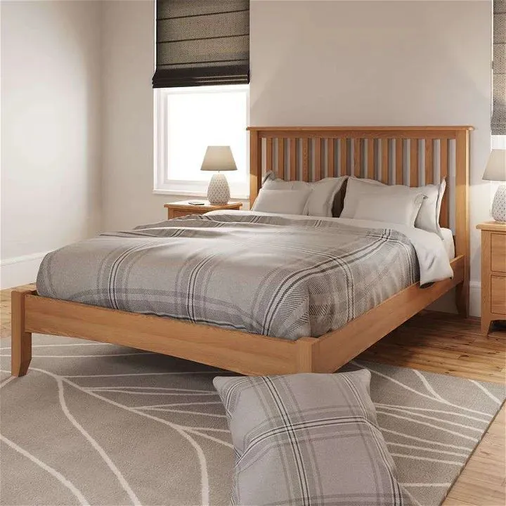 Norpa Oak Double Bed