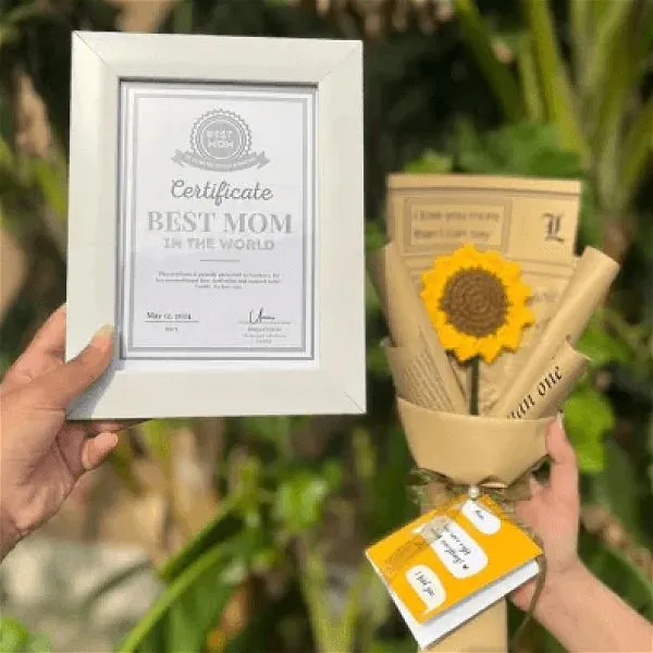 Best Mom Certificate