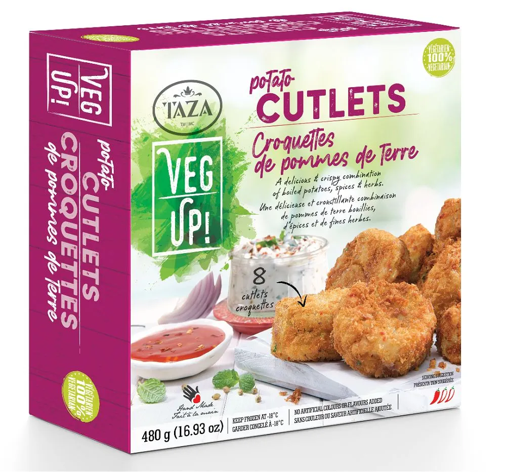 TAZA Potato Cutlets (8 Pcs)