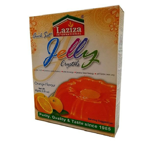 Laziza Jelly Crystal Orange 85g