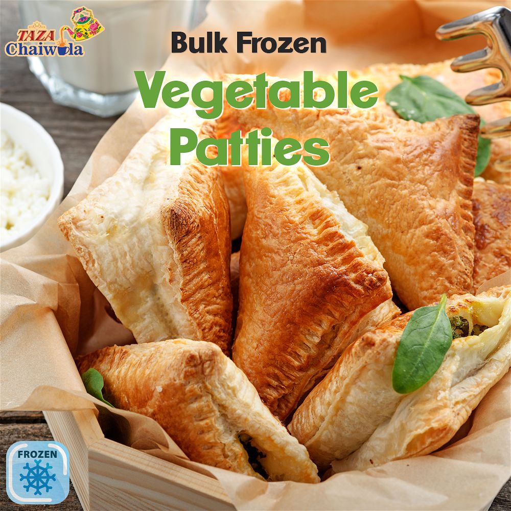 Frozen Vegetable Patties 24Pcs