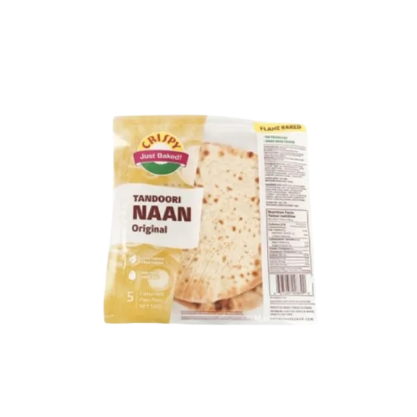 Crispy Naan Tandoori Plain 500g